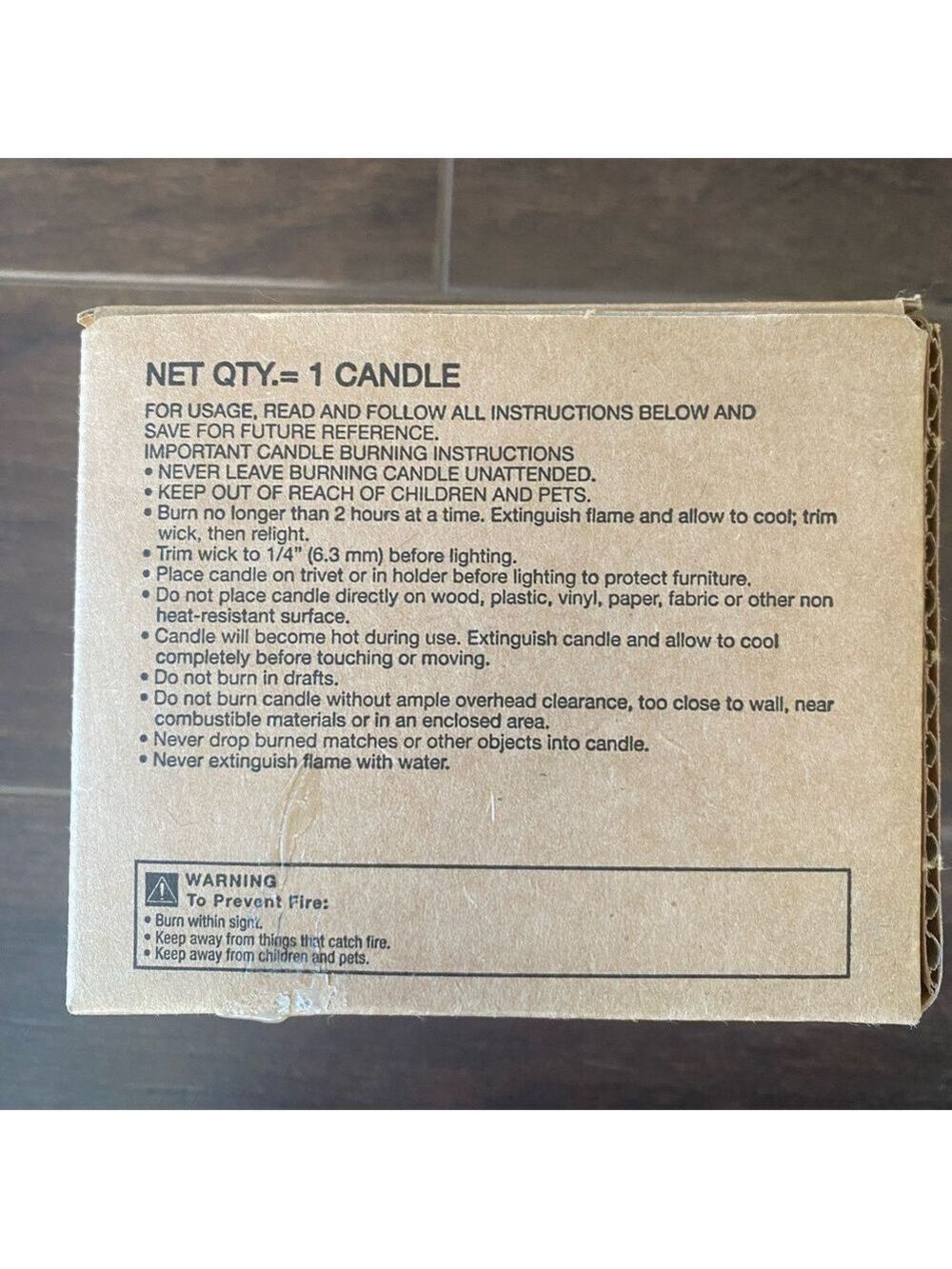 Avon Three Wick Candle Autumn Day New In Box - Picture 4 of 10